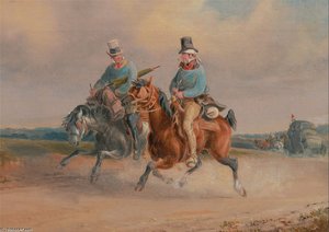 A Scene On The Road In France — Charles Cooper Henderson
