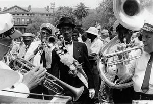 Eureka Brass Band, Jazz Fest Parade — Jules L. Cahn