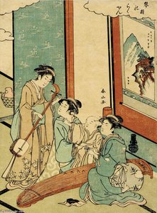 From The Series Shokoku Meisho Hyakkei — Chobunsai Eishi, Ukiyo-e
