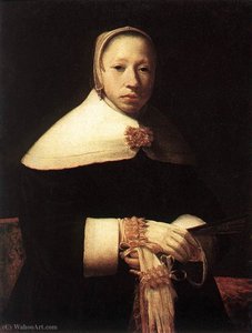Portrait Of A Woman — Willem Drost