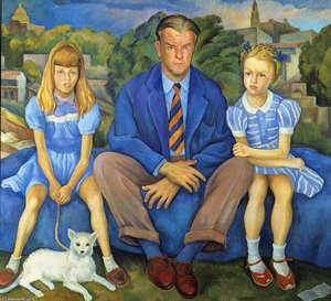 Portrait Of The Knight Family — Diego Rivera