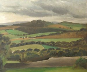 Hillside In Cumberland — Bernard Meninsky