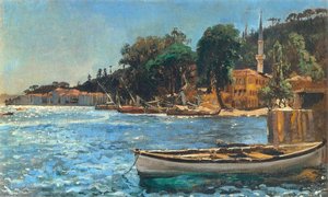 View Of Bebek Near Constantinople — Jan Matejko