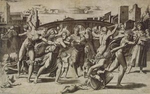 Massacre Of The Innocents — Marcantonio Raimondi