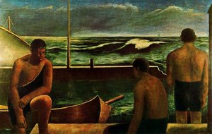 Nuotatori — Carlo Carrà