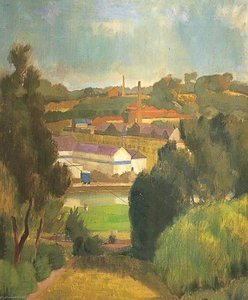 View Across The River To Tovil, Kent — William Townsend