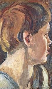 Head Of Quentin Bell — Vanessa Bell