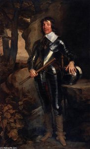 Portrait Of James Hamilton — Sir Anthony Van Dyck