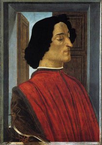 Portrait Of Giuliano De' Medici — Sandro Botticelli
