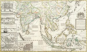 Map Of The East Indies And Adjacent Countries — Christiane Dellbrügge & Ralf De Moll