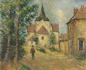 Village Street — Gustave Loiseau