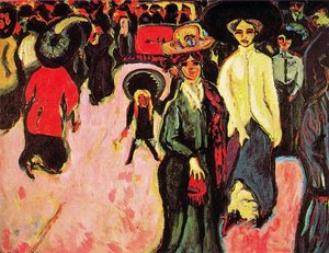 The Calla — Ernst Ludwig Kirchner, German Expressionism