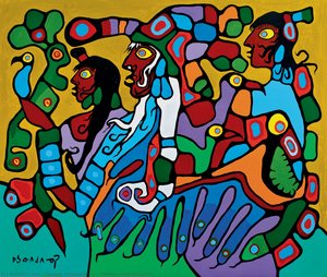 Shaman And Disciples — Copper Thunderbird