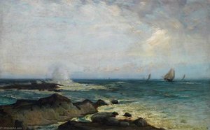 Half Tide Rocks, East Coast, Berwickshire — James Campbell Noble