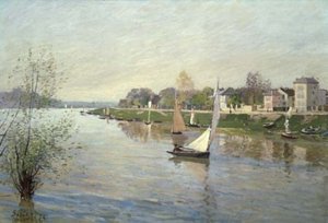 The Seine At Argenteuil — Alfred Sisley