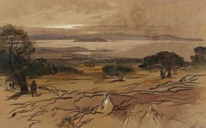 Suda Bay, Khani, Crete — Edward Lear