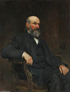 John Couch Adams - — Sir Hubert Von Herkomer