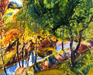Landscape — Alfred Henry Maurer, Fauvism