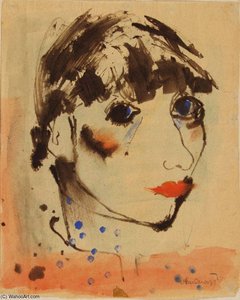 Self-portrait — Margit Anna
