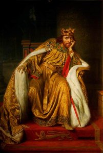 Herbert Beerbohm Tree (1852–1917), as King John in 'King John' by William Shakespeare