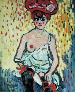 The Girl At Rat Mort — Maurice De Vlaminck