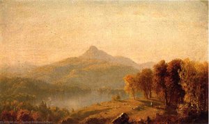 A Sketch Of Mount Chocorua — Sanford Robinson Gifford