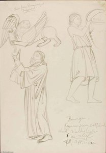 Bourges Cathedral Sculpture — Paul Manship