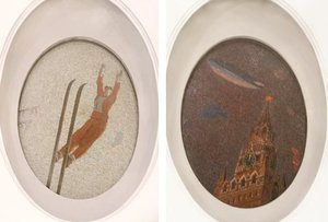 Mosaic Art For Metro Station 'mayakovkskaya'. 09-10 — Aleksandr Deyneka