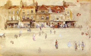 Chelsea Shops — James Abbott Mcneill Whistler, Impressionism