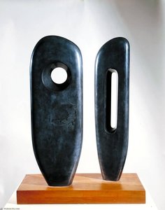 Two Figures (menhirs) — Barbara Hepworth