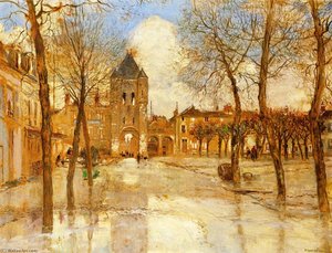 The Flood — Jean-françois Raffaelli, Realism