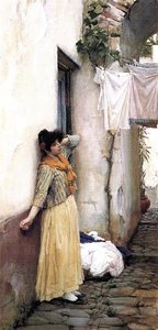Resting — John William Waterhouse