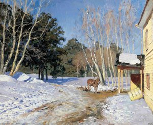March — Isaak Ilyich Levitan, Realism