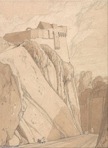 Part Of The Old Fortifications At Saint Lo, Normandy — John Sell Cotman