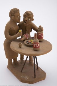 People Drinking Sugar Cane — António José Da Costa Silva
