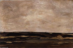 The Sea, Katwijk — Albin Egger Lienz