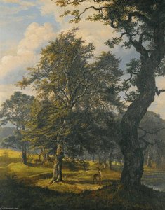 Dyrehaven Near Copenhagen — Johan Christian Claussen Dahl