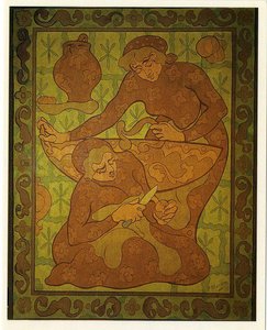 Les Servantes Ou Les Éplucheuses De Pommes De Terre — Paul Elie Ranson