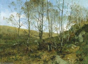 Dans Le Bois De Cernay — Leon Germain Pelouse