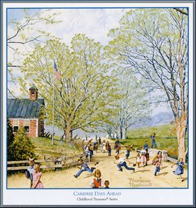 Carefree Days Ahead — Norman Rockwell