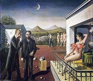 Untitled (7924) — Paul Delvaux