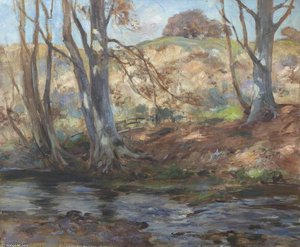Riverscape, Autumn — William Stewart Macgeorge
