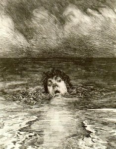 Drowning — Max Klinger