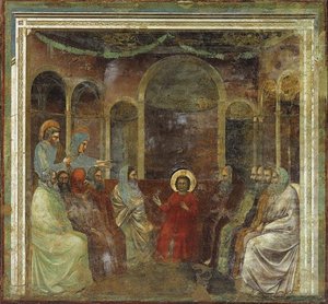 Christ Among The Doctors — Giotto Di Bondone, Proto Renaissance