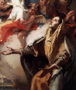 The Vision of St Anne (detail)