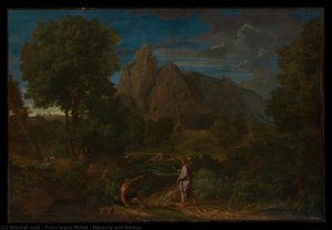 Mercury And Battus — Francisque Millet