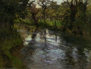 On The Banks — Frits Thaulow
