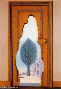 La Perspectiva Amorosa — René Magritte
