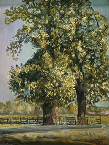 Trees, Richmond Park, Surrey — Francis Ferdinand Maurice Cook