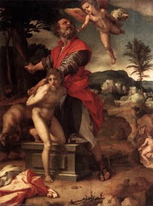 The Sacrifice Of Abraham — Andrea Del Sarto, High Renaissance